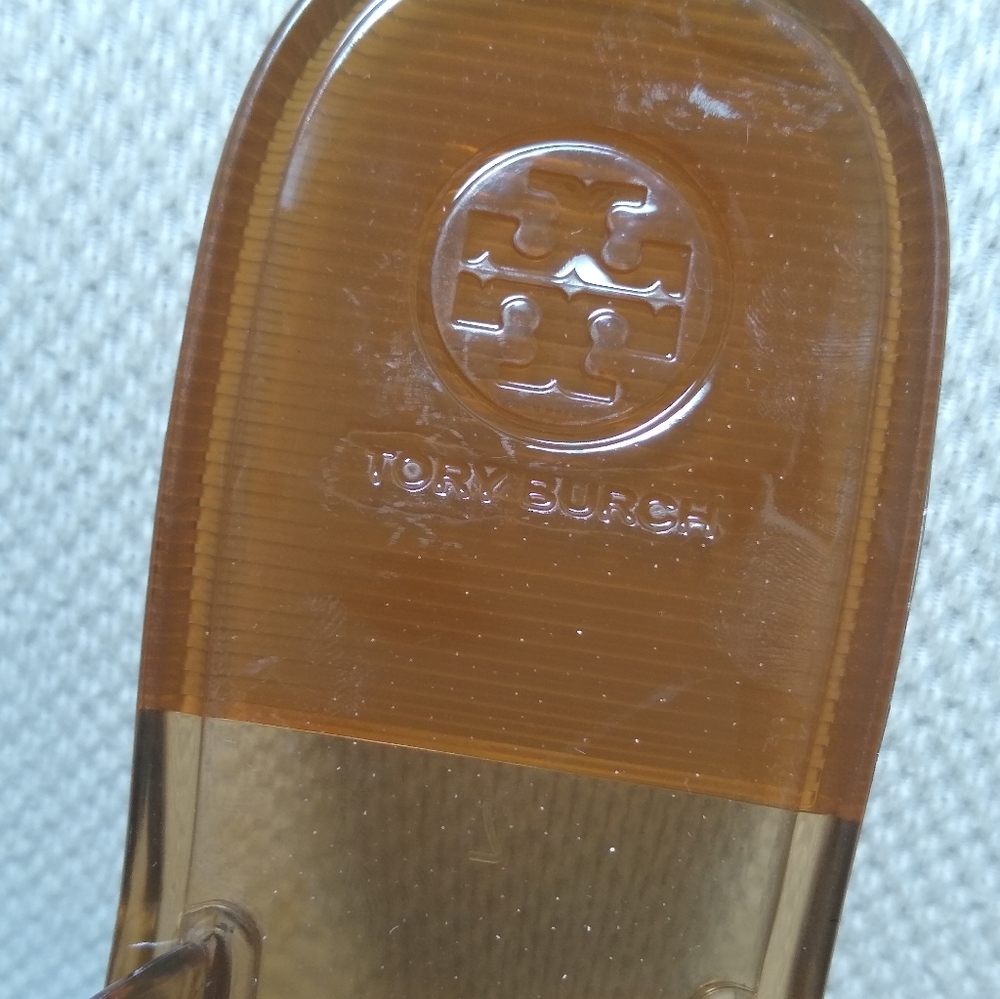 Tory Burch Mini Miller Flat Thong Brown Size 7 - Picture 4 of 7